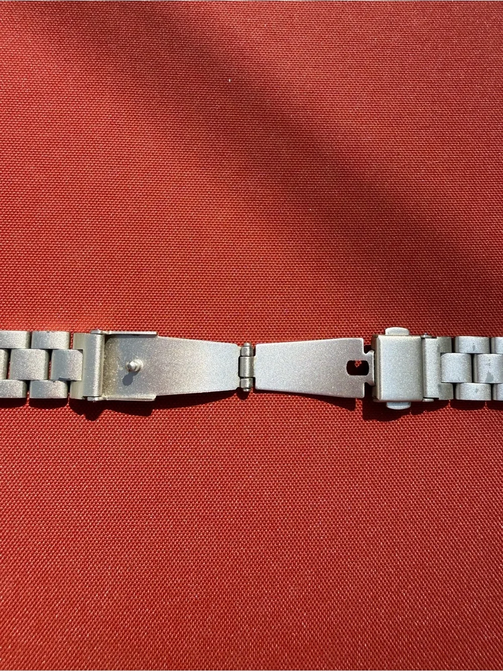 Stainless Steel Link Apple Watch Band - Silver